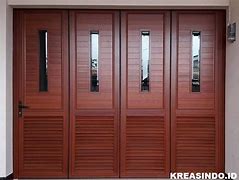 Model Pintu Garasi Aluminium